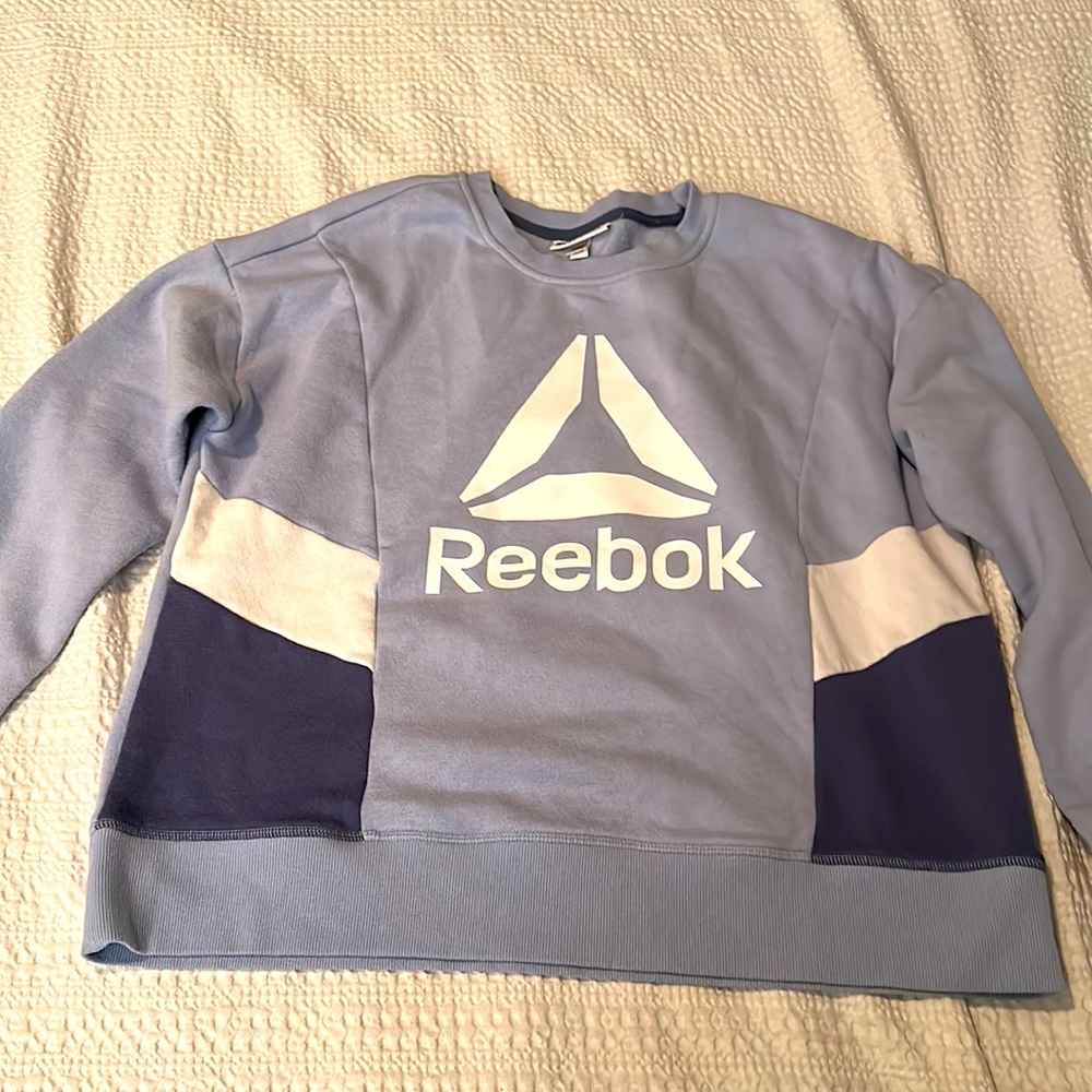 Blue Reebok Sweatshirt